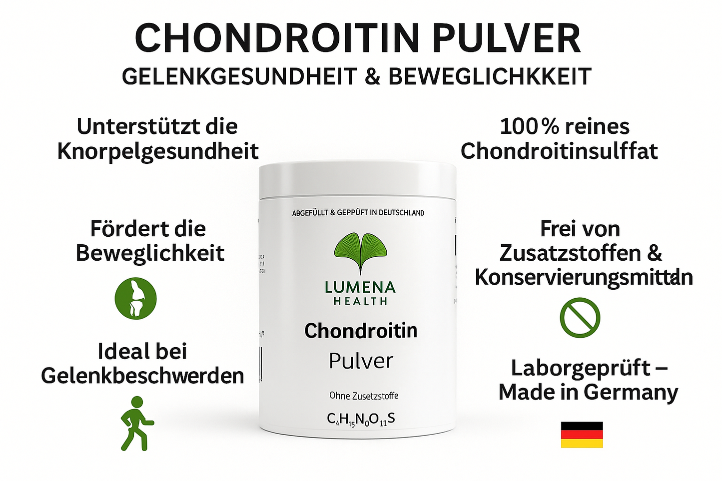 Chondroitin Pulver - 100g