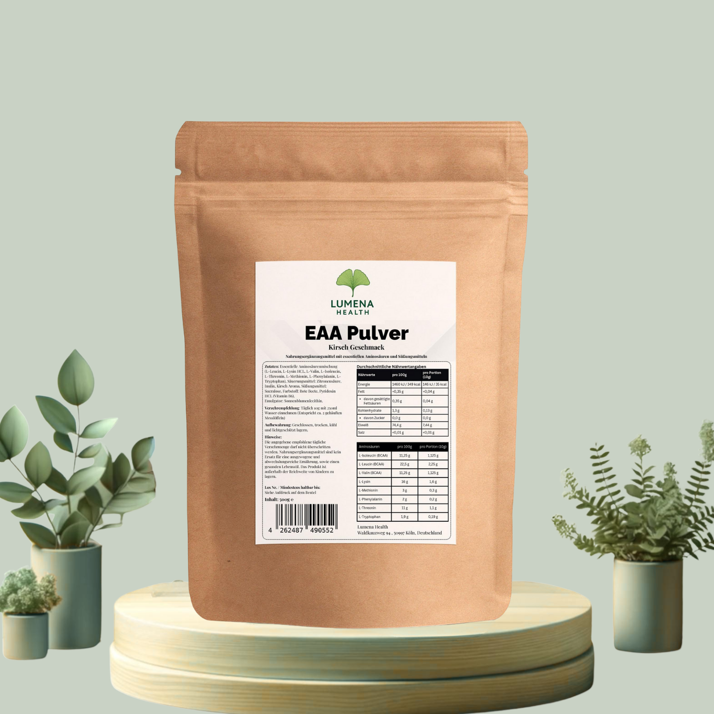 EAA (Essentielle Aminosäuren) Kirsche - 500g