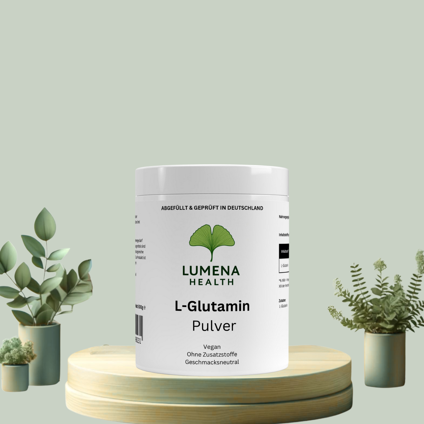 L-Glutamin Pulver - 500g