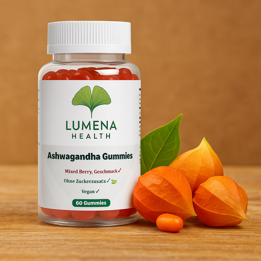 Premium Ashwagandha Gummies 300 + Vitamin B6,- 60 Stk