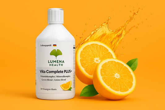 Vita Complete PLUS+ 50 vegane Shots - Fresh Orange - 500ml