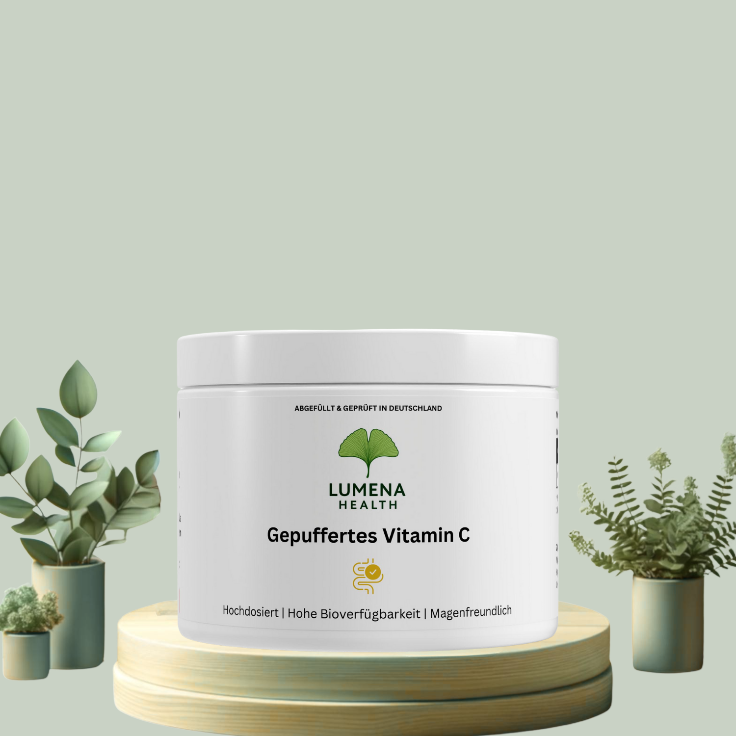 Gepuffertes Vitamin C 500mg – 360 Kapseln