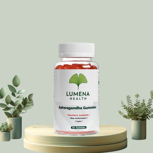 Premium Ashwagandha Gummies 300 + Vitamin B6,- 60 Stk