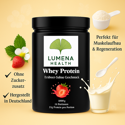 Premium Whey Protein Erdbeere - 1.000g