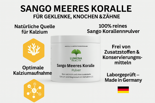 Sango Meeres Koralle Pulver - 250g
