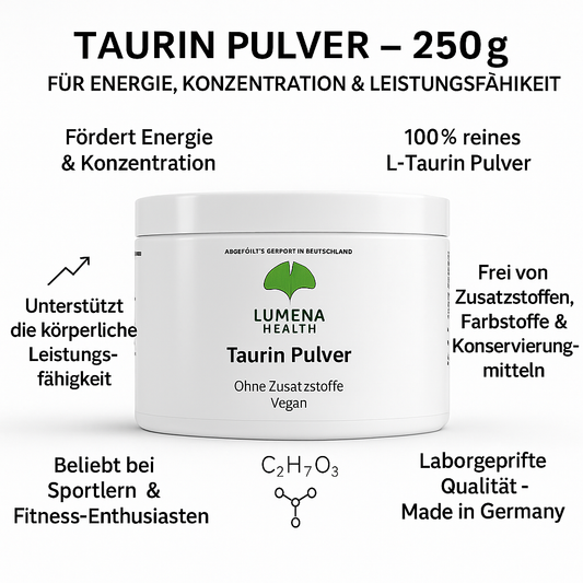 Taurin Pulver - 250g