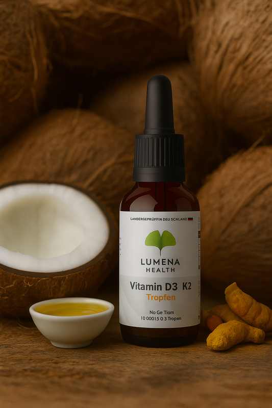 Vitamin D3 + K2 - 1.700 Tropfen (1.000 I.E.) - 50ml
